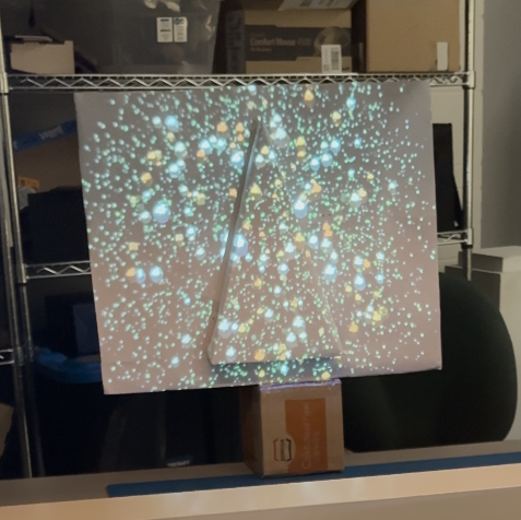 Try to use projection mapping to the paper prototype.